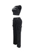 Money Dep Mineral Washed Top & Pants SET